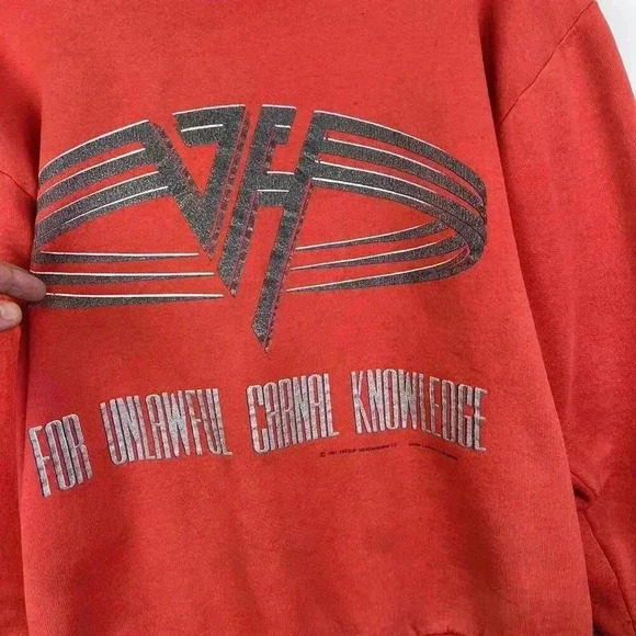 Vintage Van Halen Sweatshirt - 1991 90s - Picture 4 of 7